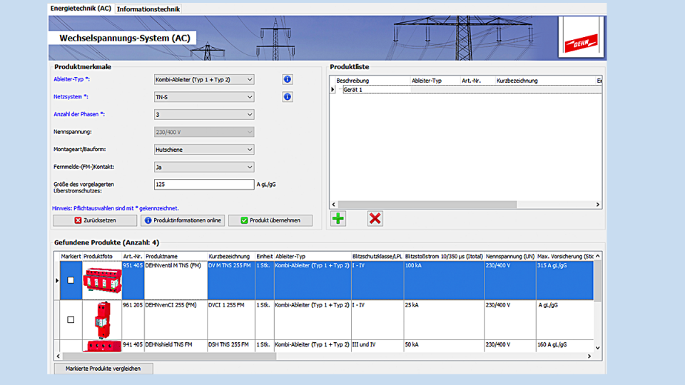 Programa DEHNsupport Toolbox